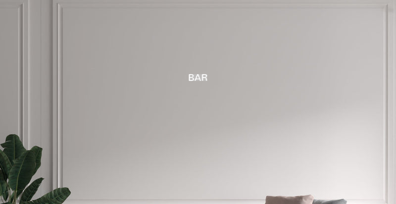 Custom text: BAR